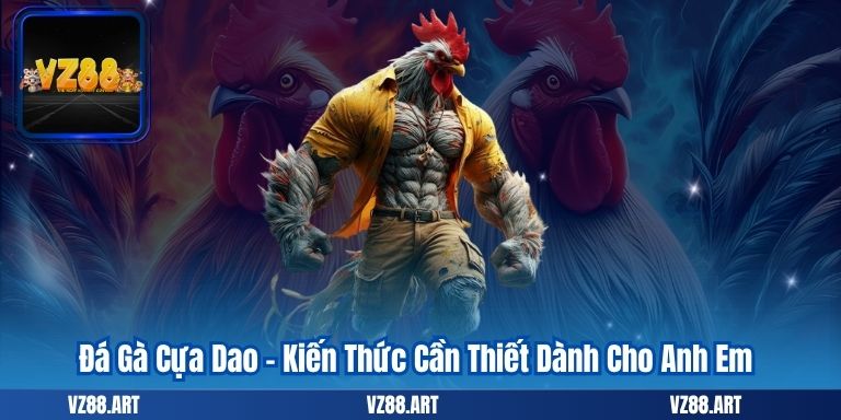 Đá Gà Cựa Dao – Kiến Thức Cần Thiết Dành Cho Anh Em
